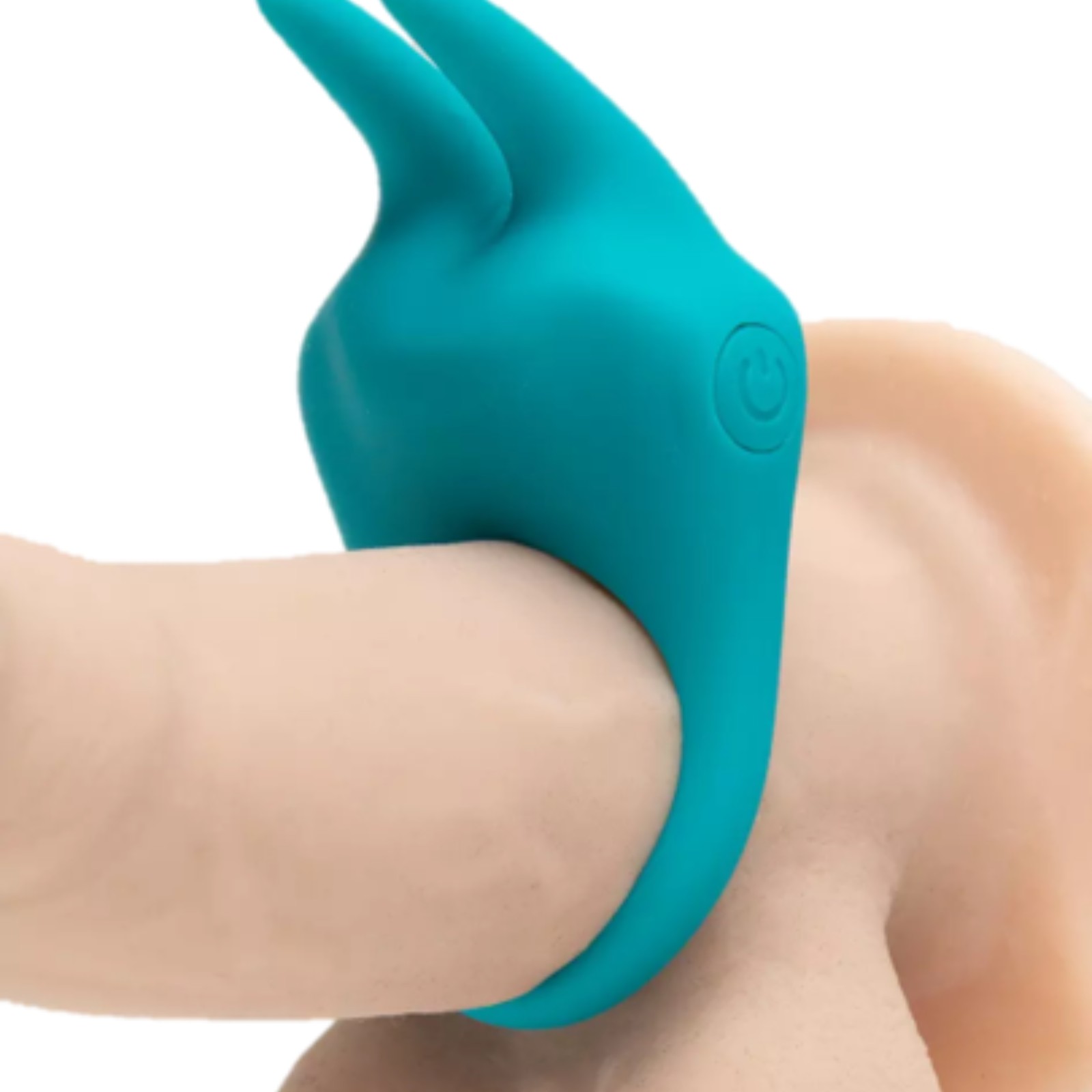 Lovehoney Ignite 20 Vibe Rabbit Love Ring Aqua 8780157 - Image 3