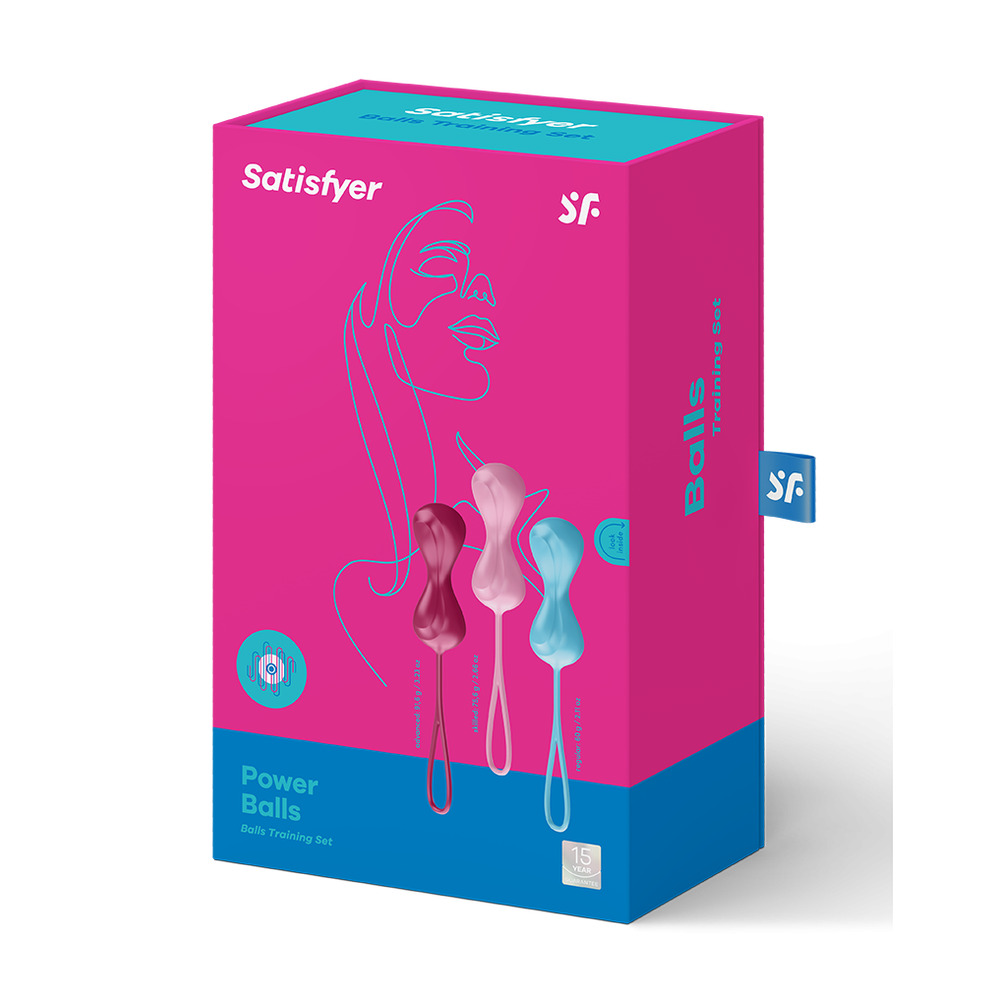 Satisfyer Set Of 3 Orgasm Balls With Moving Inner Balls - Image 4