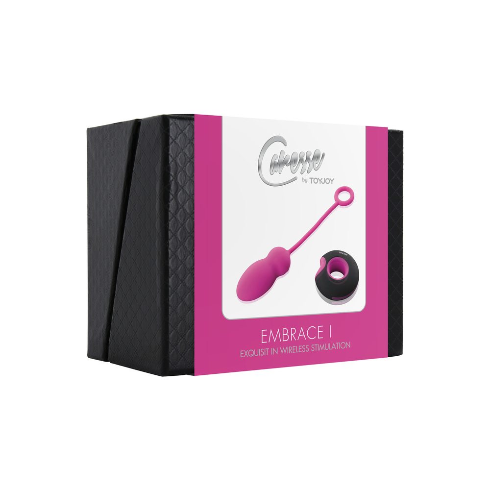 ToyJoy Caresse Embrace 1 Remote Control Egg Pink - Image 2