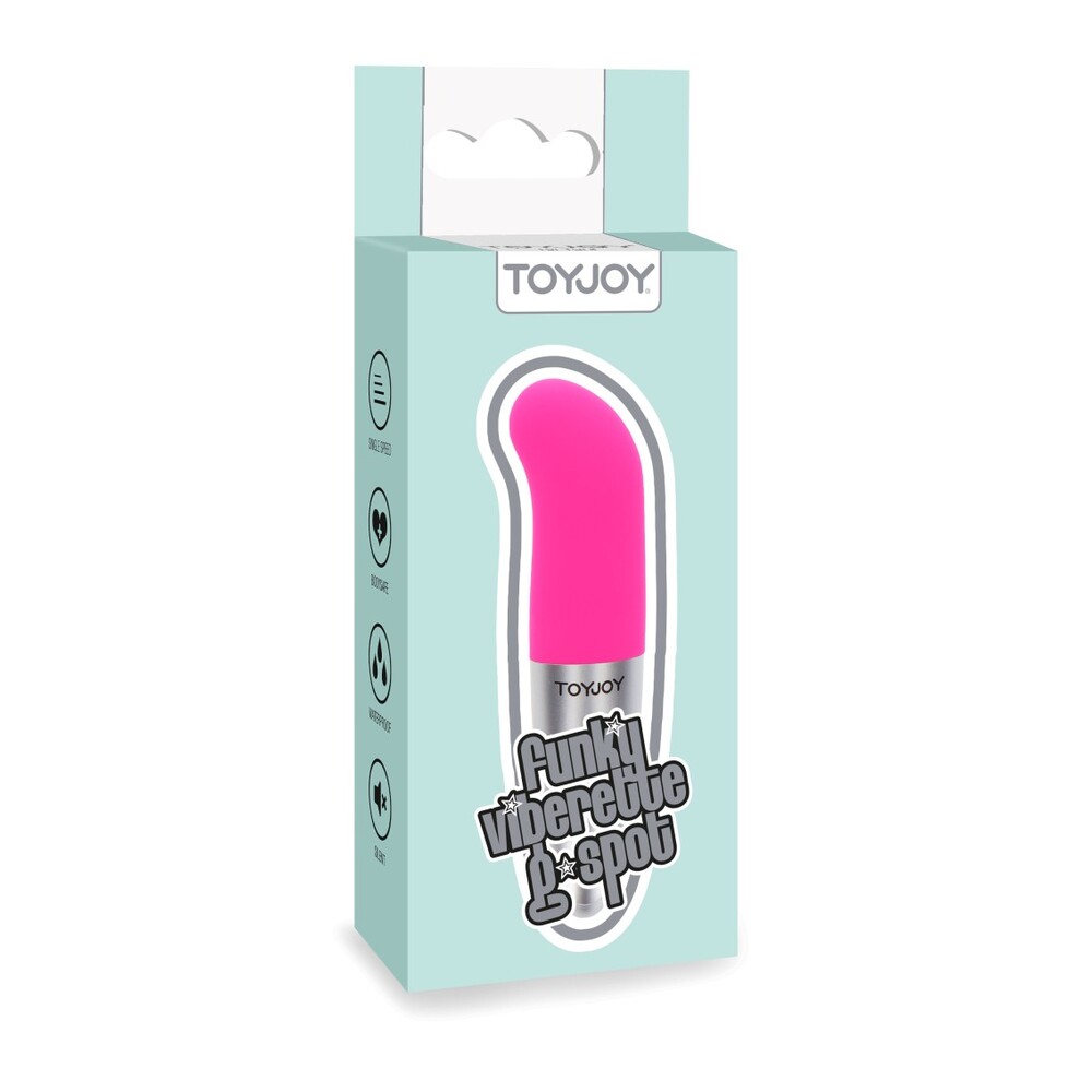 Toyjoy Funky Viberette Mini G Spot Vibrator Violet - Image 2