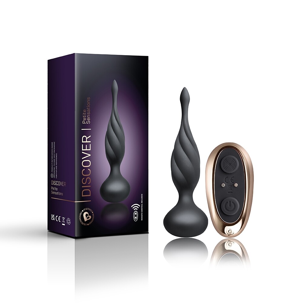 Rocks Off Petite Sensations Discover Butt Plug Black - Image 4