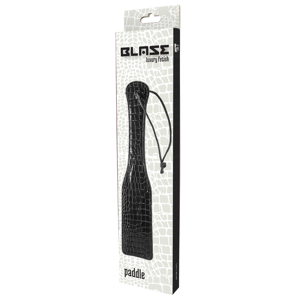 Blaze Luxury Fetish Paddle Black - Image 4