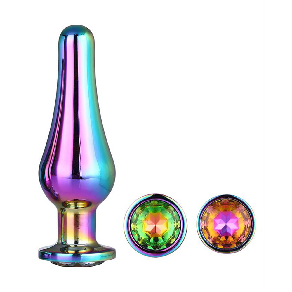 Gleaming Butt Plug Set Multicoloured - Image 2