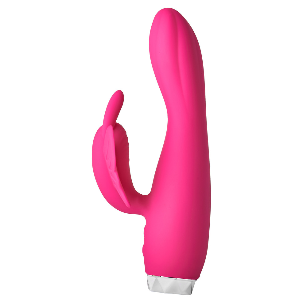 Flirts Butterfly Vibrator Pink - Image 2