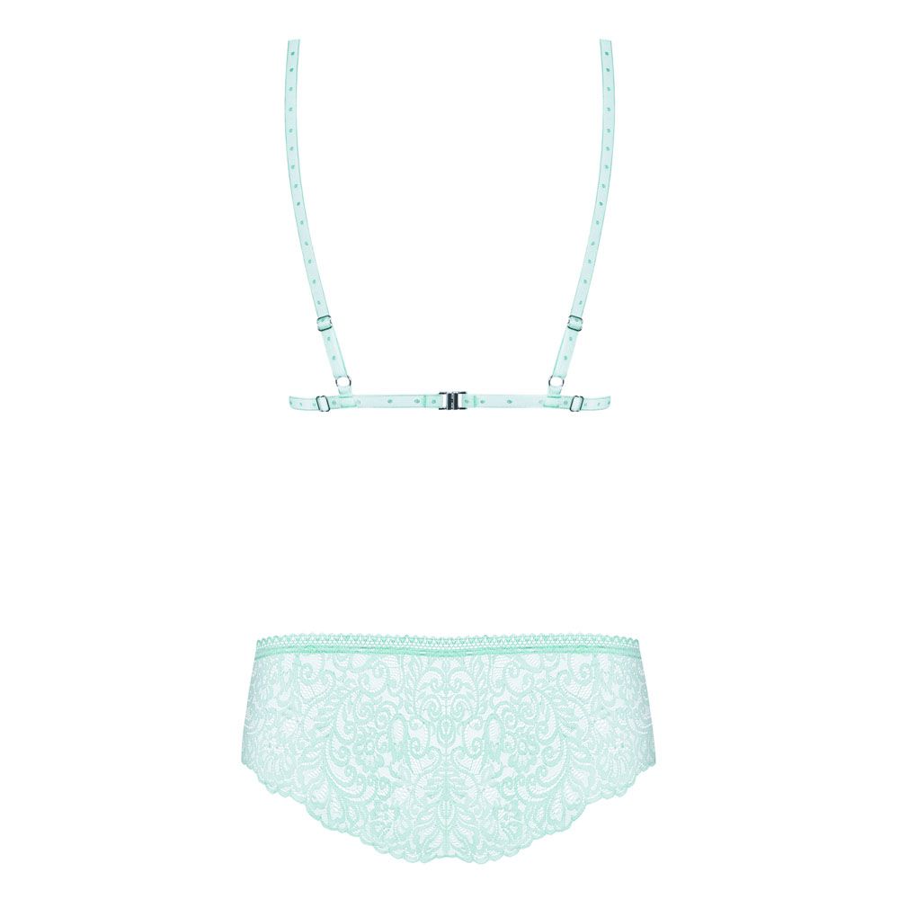 Obsessive Delicanta Set Mint Bra And Panties - Image 4