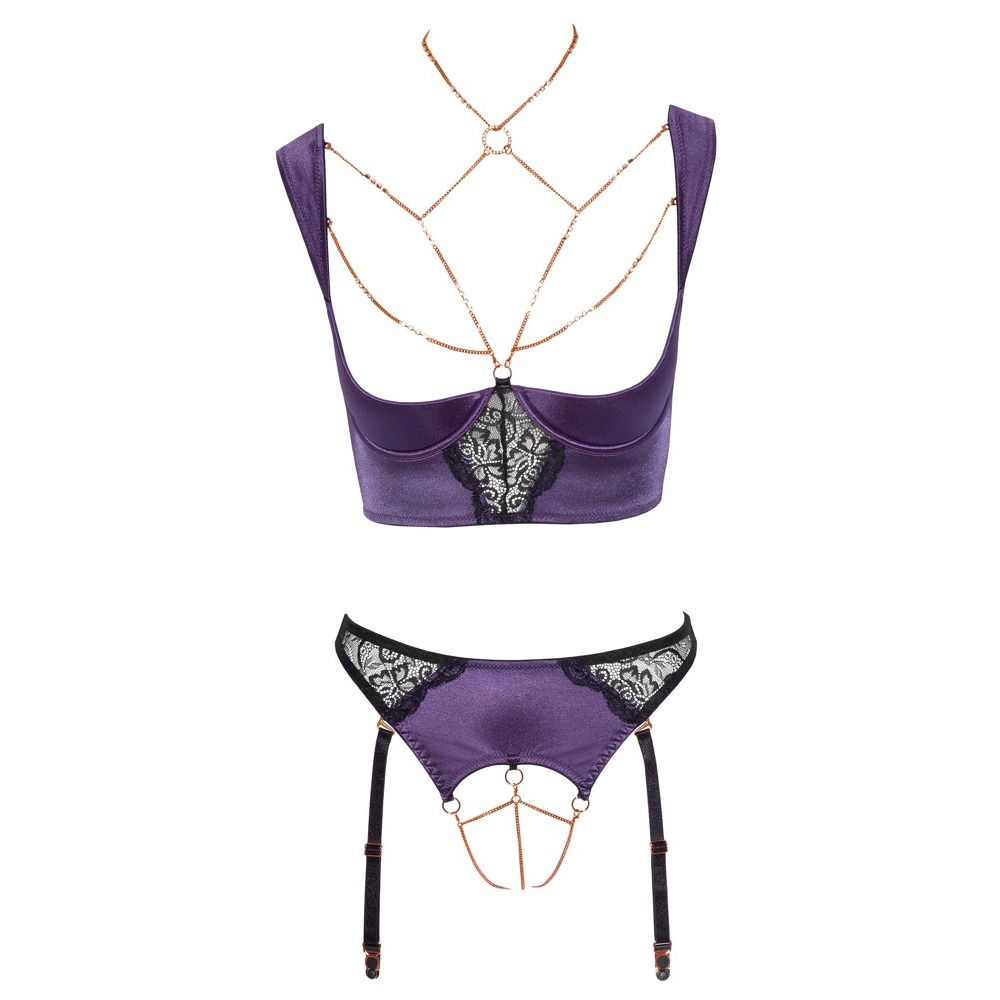 Abierta Fina Shelf Bra Set - Image 3