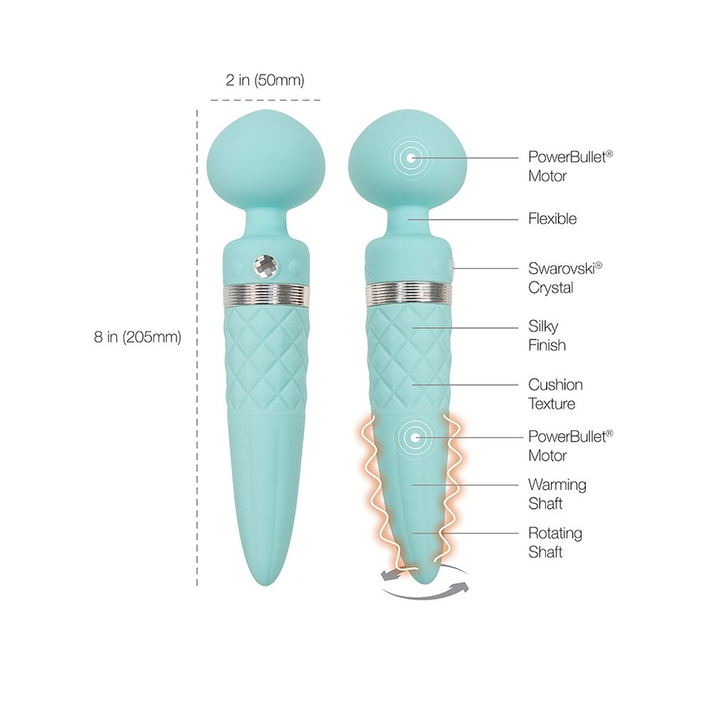 Pillow Talk Sultry Wand Massager - Image 4