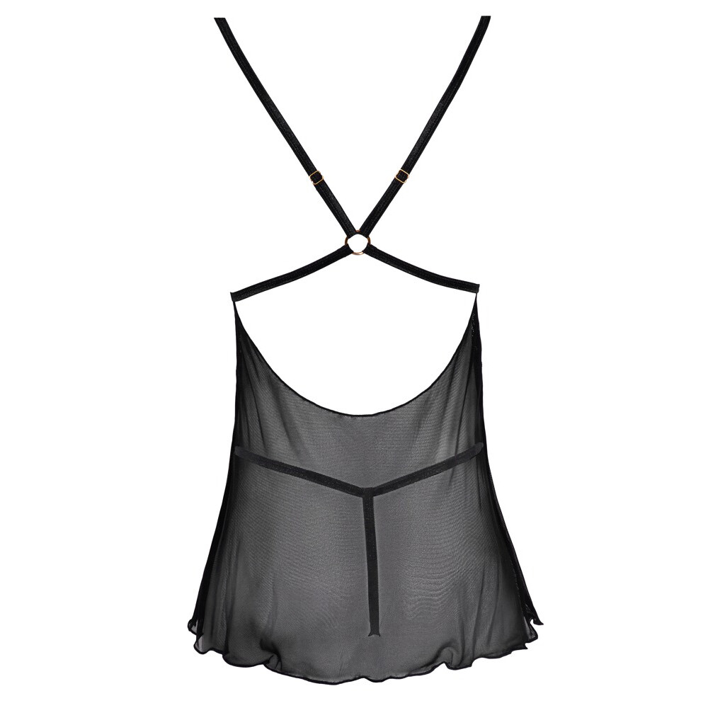 Cottelli Backless Babydoll With Thong - Image 2