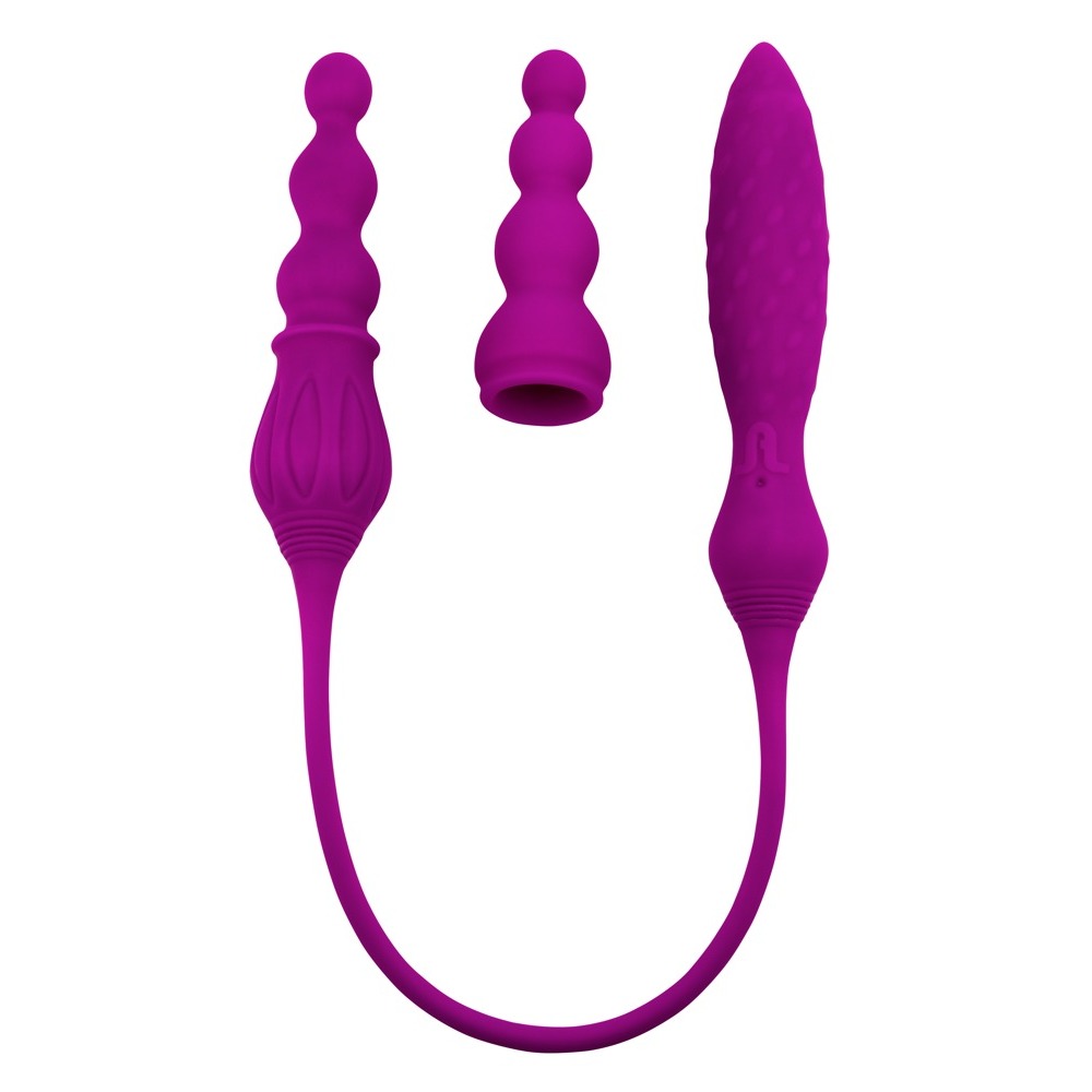 Adrien Lastic Remote Controlled 2X Double Ended Vibrator - Image 2