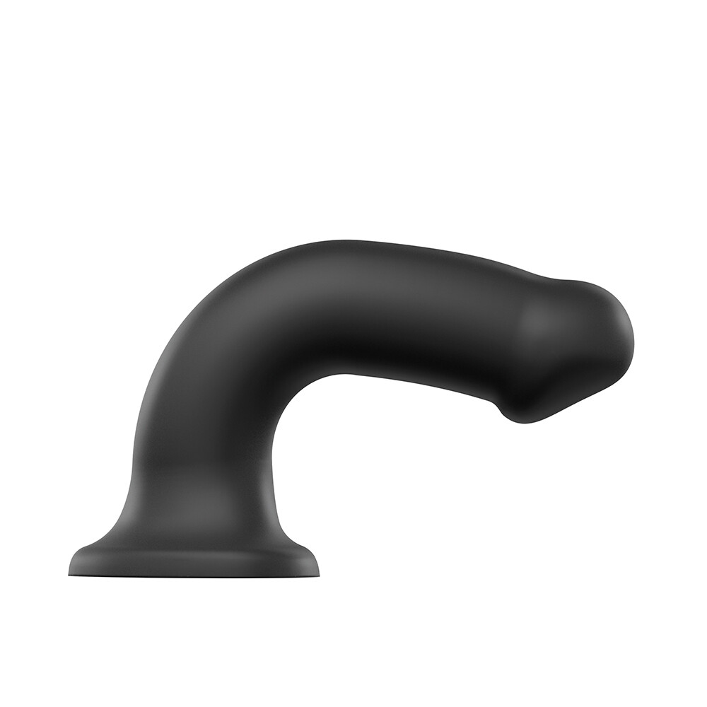 Strap On Me Silicone Dual Density Bendable Dildo XLarge Black - Image 2