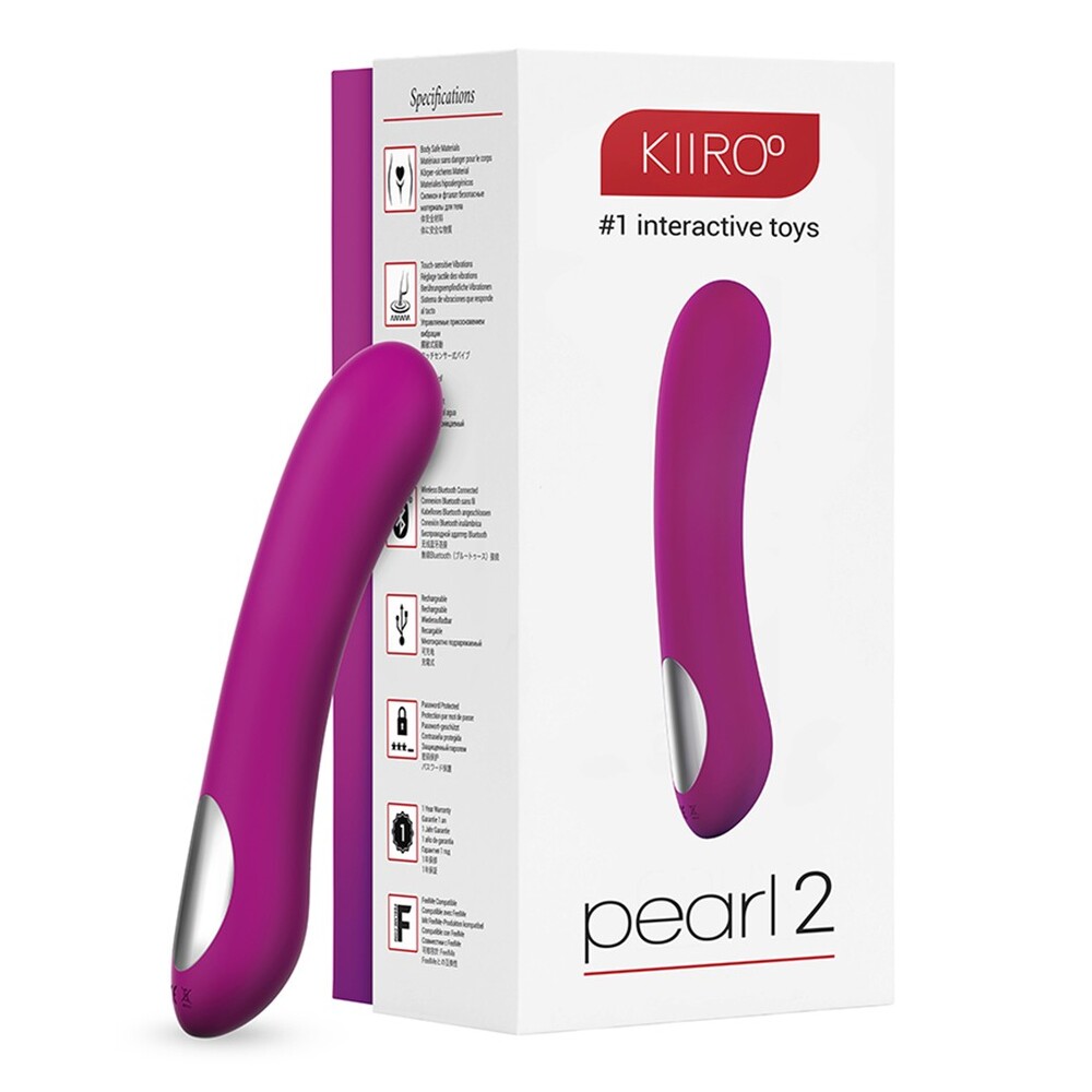 Kiiroo Pearl 2 Interactive GSpot Vibrator - Image 4