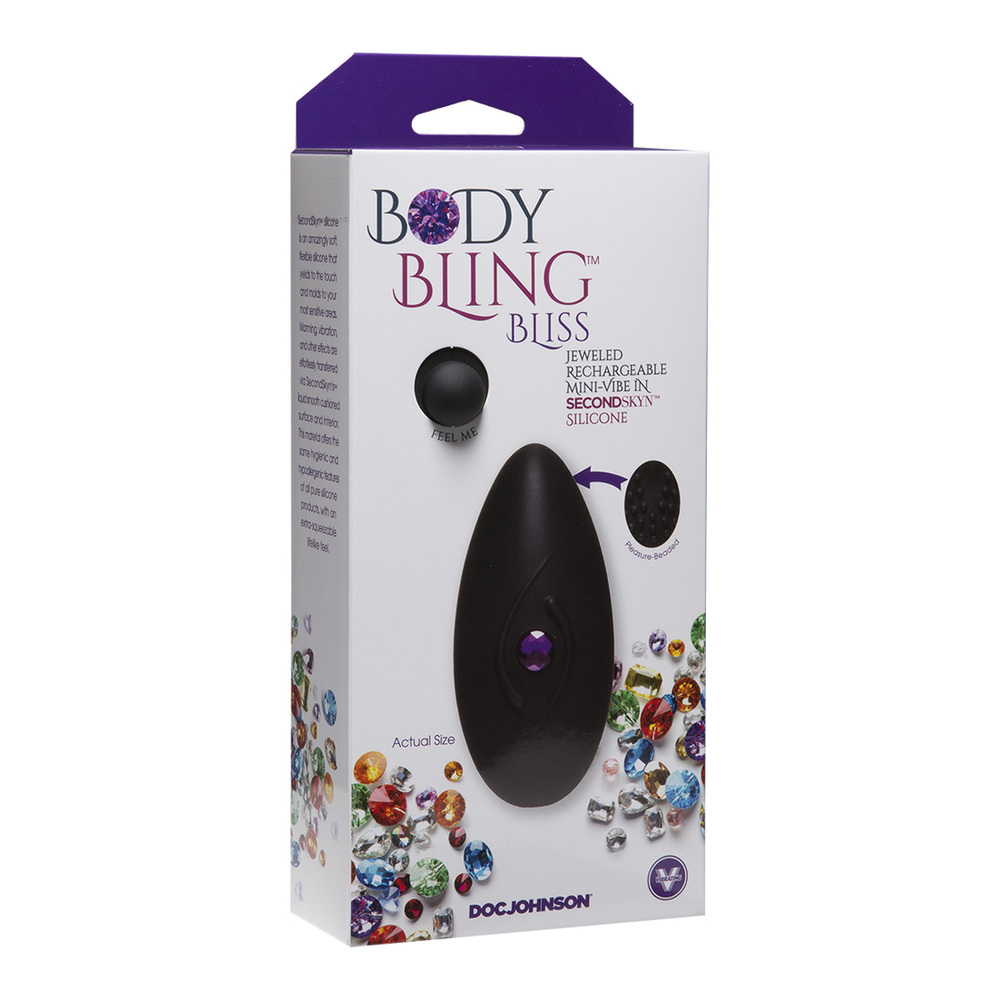 Body Bling Bliss Rechargeable Mini Clit Vibe - Image 4