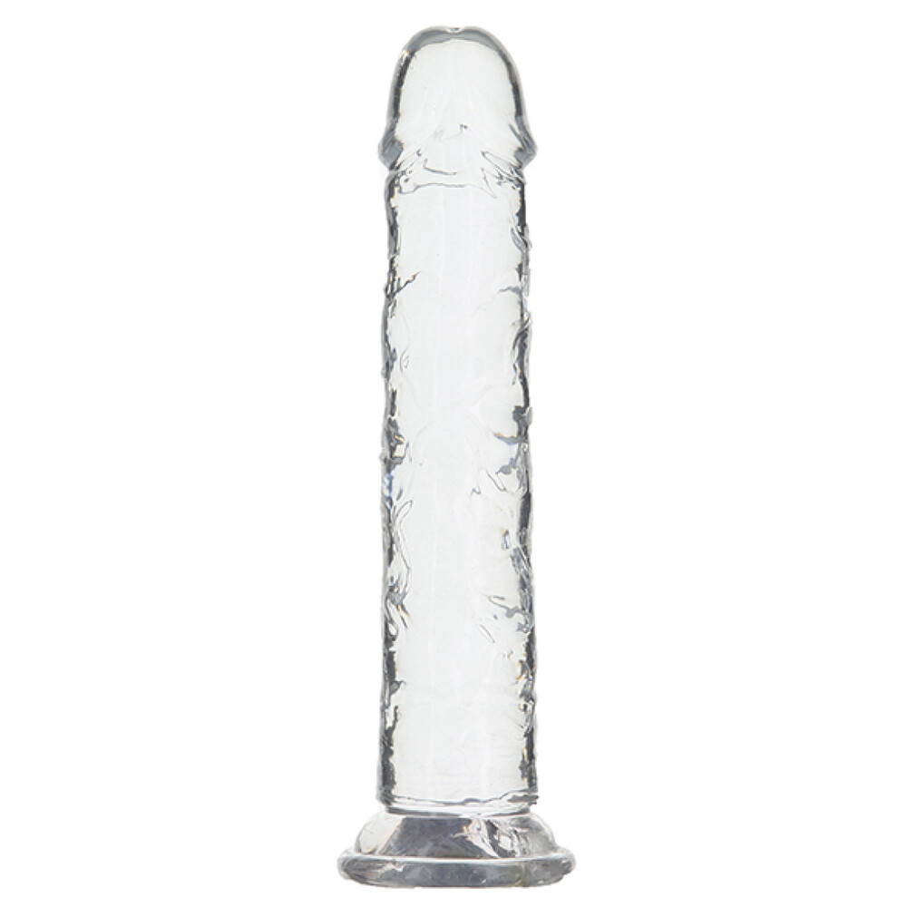Crystal Addiction 8 Inch Clear Dildo