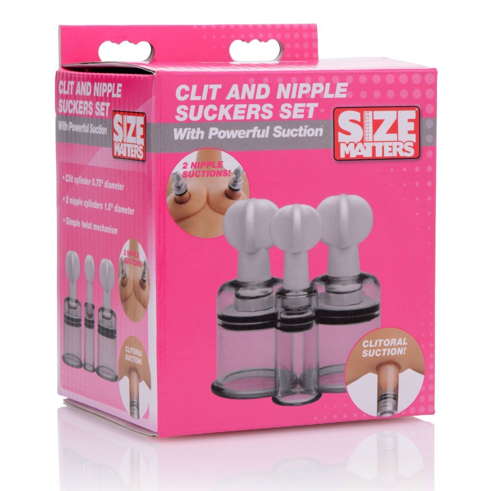 Size Matters Clit And Nipple Sucker Set - Image 3