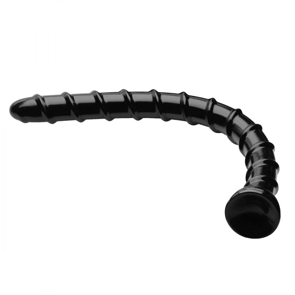 XR Hosed 18 Inch Swirl Anal Snake Dildo - Image 2