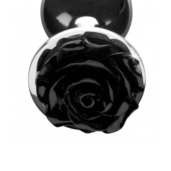 XR Booty Sparks Black Rose Anal Plug Small - Image 3