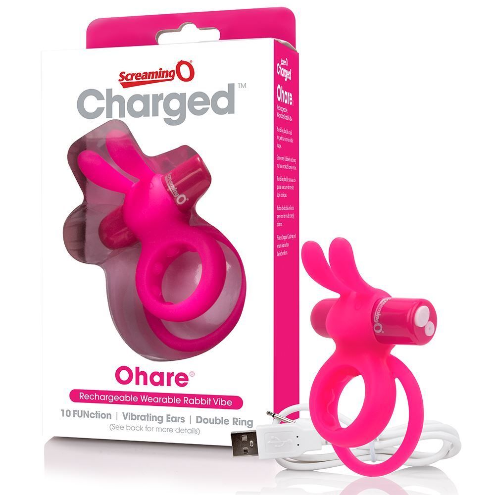 Screaming O O Hare Rechargeable Rabbit Cock Ring - Image 3