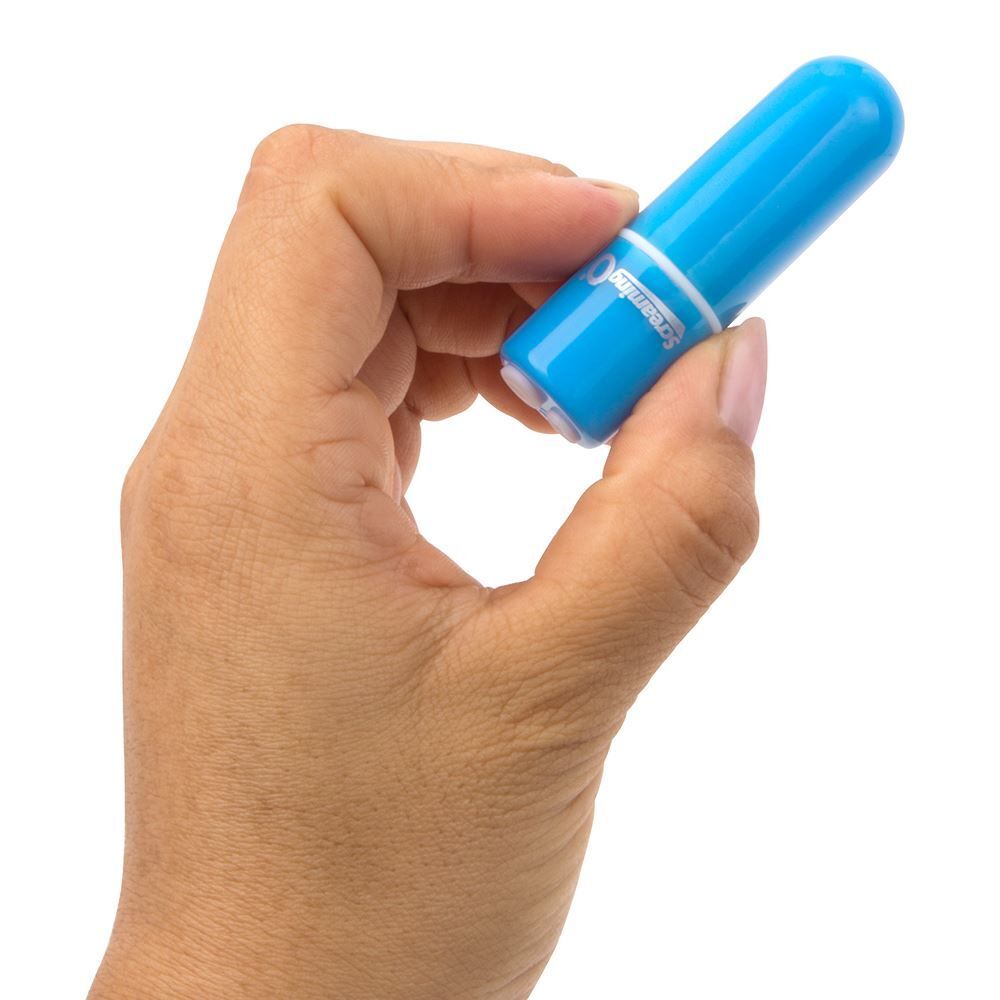 Screaming O Charged Vooom Rechargeable Bullet Blue - Image 2