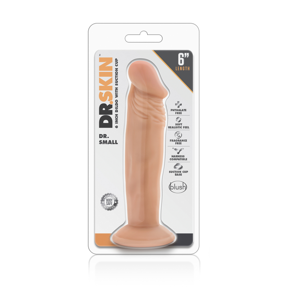 Dr Skin Dr Small 6 Inch Flesh Dildo - Image 4