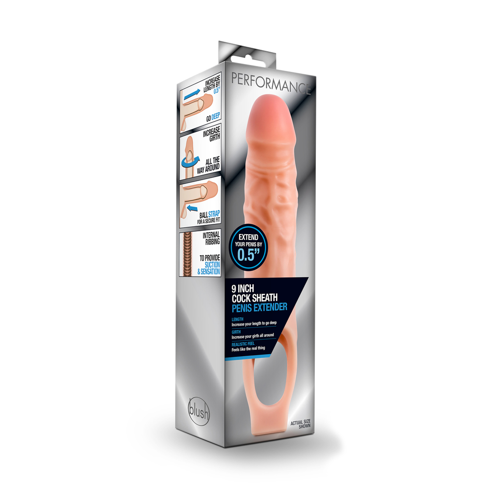 Performance Cock Sheath 9 Inch Penis Extender - Image 3