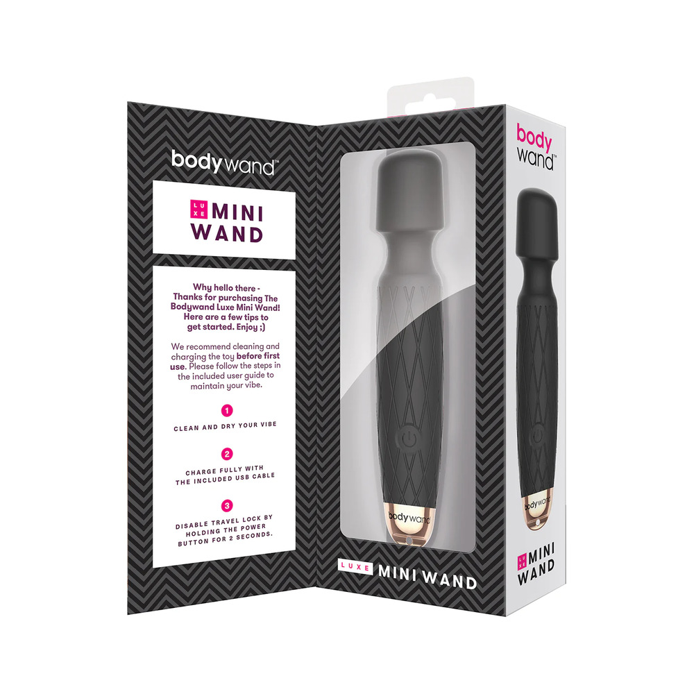 Bodywand Luxe Mini Wand Black - Image 3