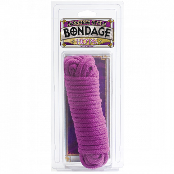 Japanese Style Bondage Rope In Purple - Image 2