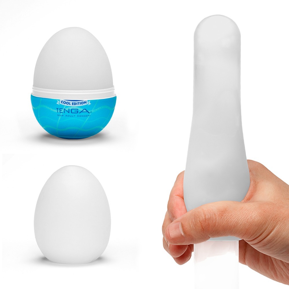 Tenga Wavy 2 Cool Edition Egg Masturbator - Image 3