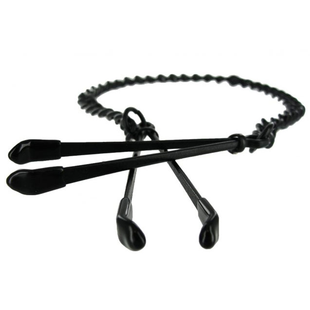 Master Series Reign Noir Black Nipple Tweezer Clamps - Image 2