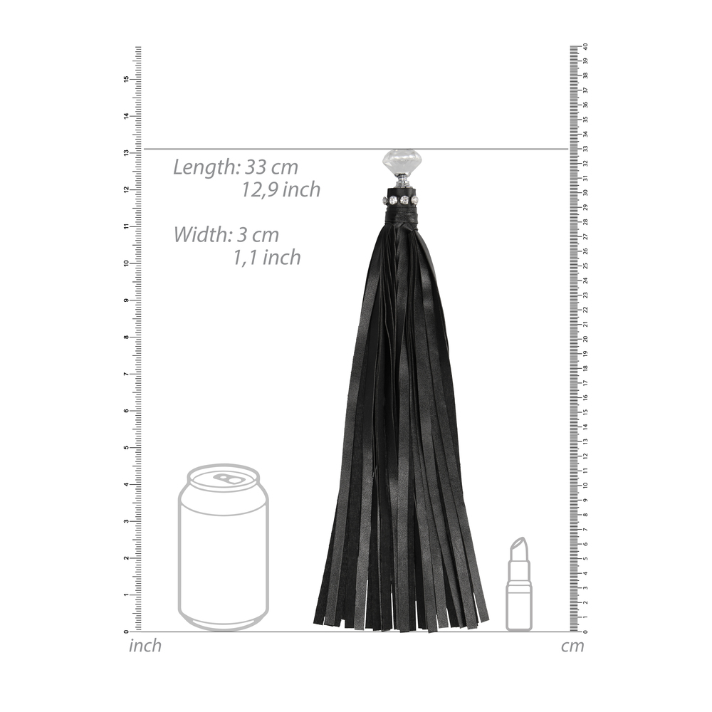Ouch Diamond Studded Flogger - Image 2