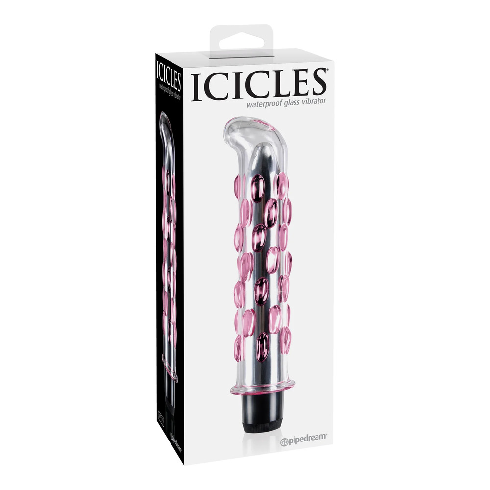 Icicles No.19 Glass GSpot Vibrator - Image 4
