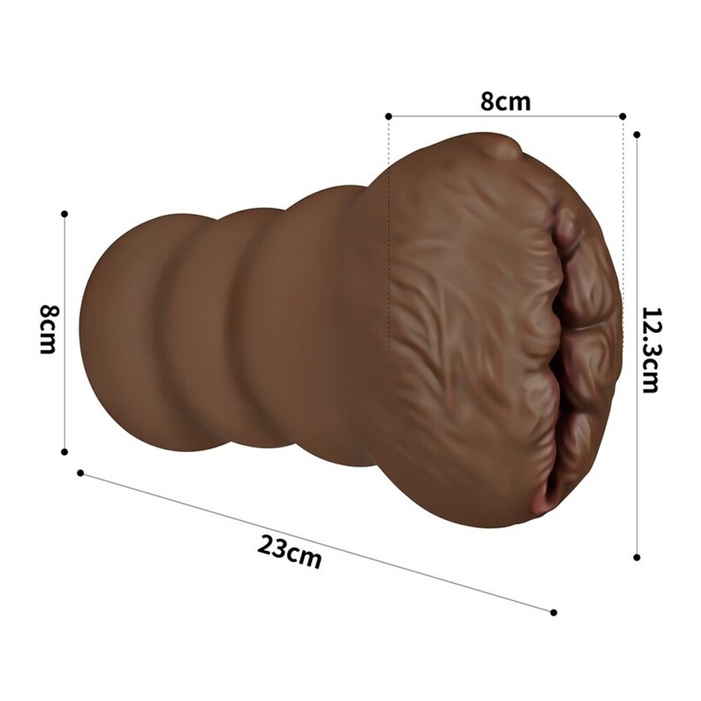 Lovetoy Aliens Pie Number 3 Masturbator Flesh Brown - Image 3