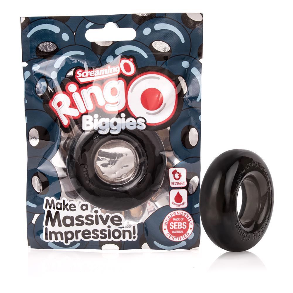 Screaming O RingO Biggies Black Cock Ring - Image 2