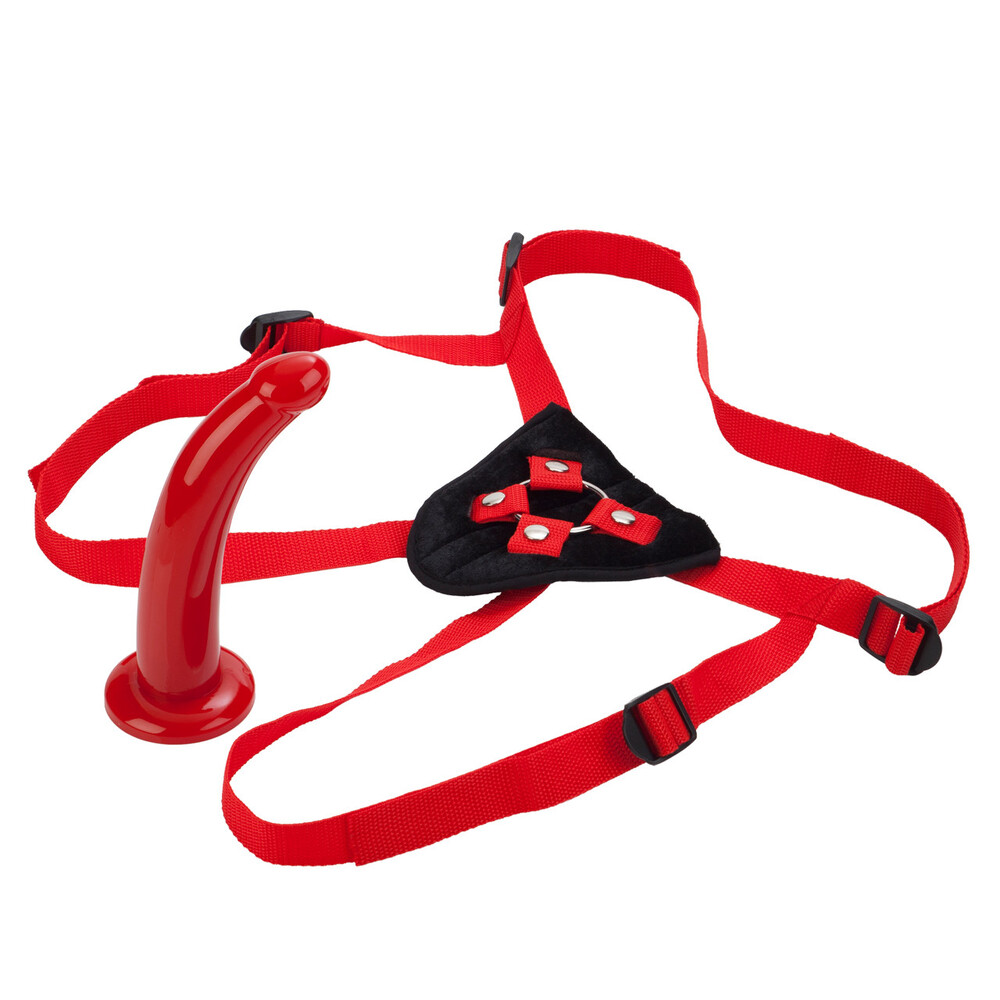 Sophias Red Rider Strap On Dildo - Image 2