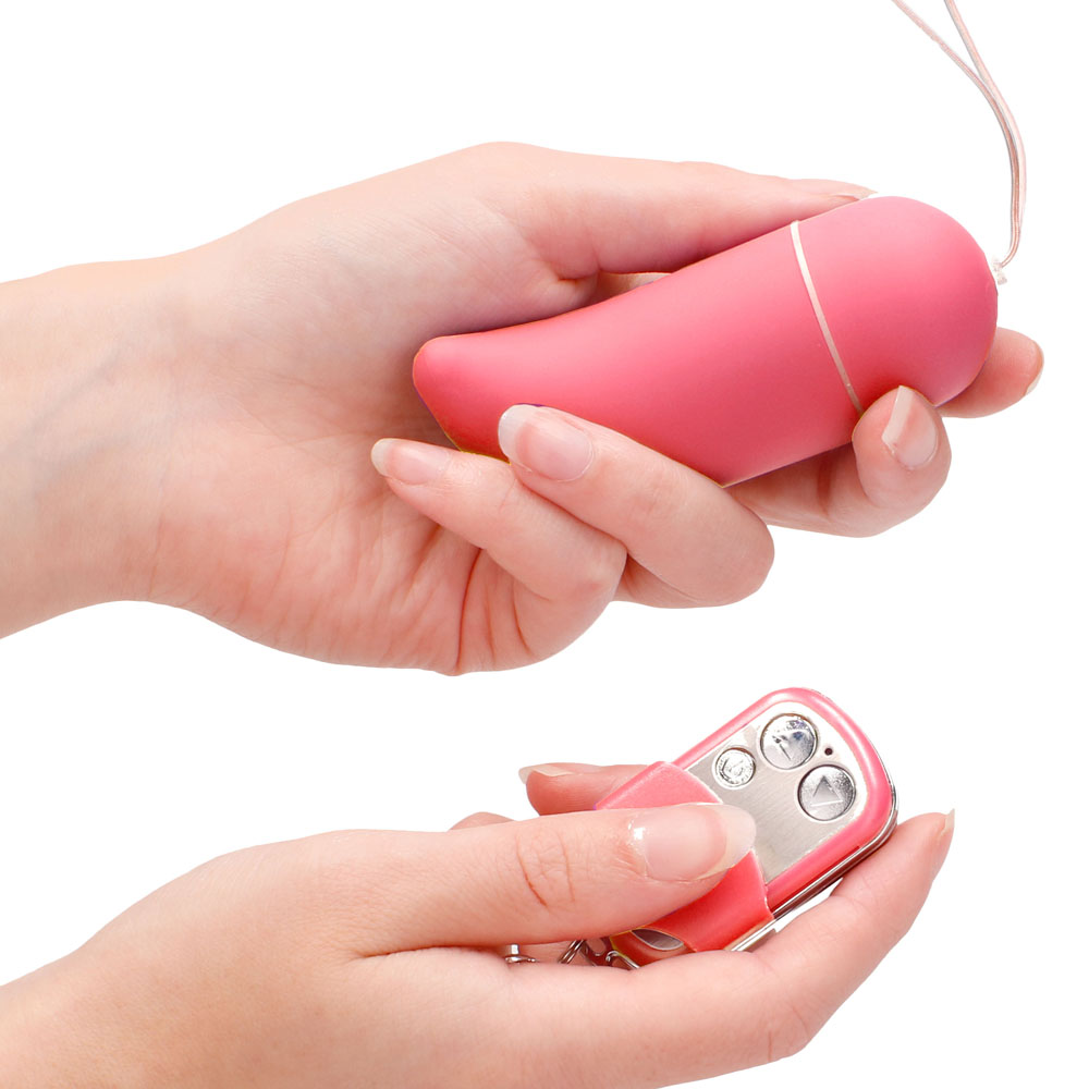 10 Speed Remote Vibrating Egg BIG Pink - Image 2