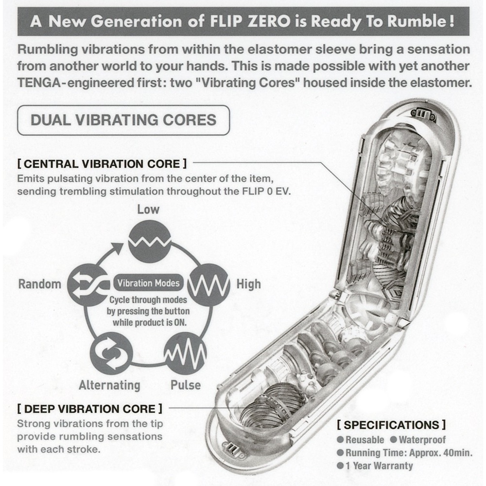 Tenga Flip 0 Zero Vibrating Masturbator - Image 4