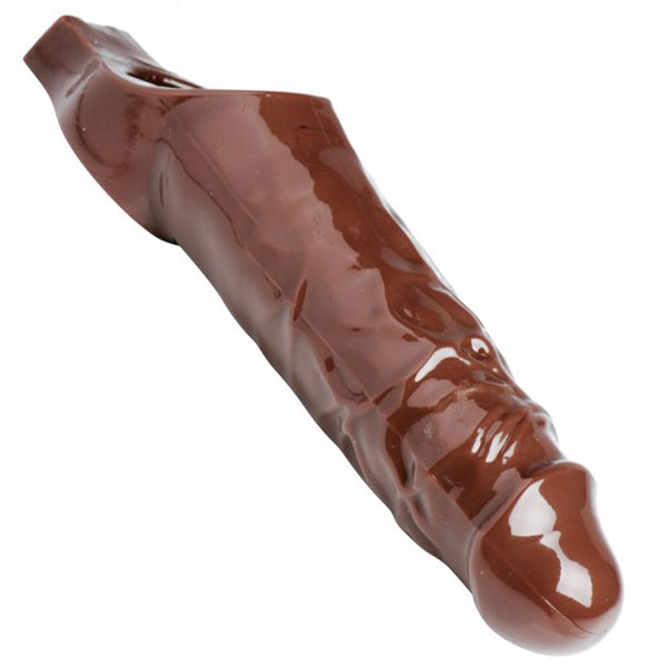 Size Matters Really Ample Penis Enhancer Brown - Image 2