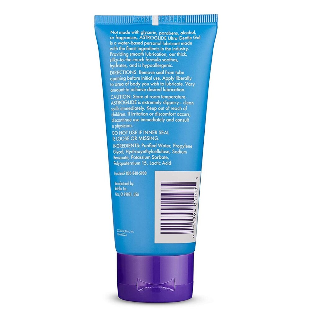 Astroglide Ultra Gentle Gel Lubricant 3oz - Image 2