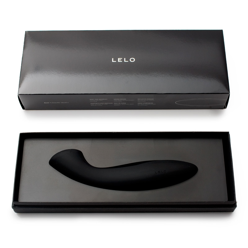 Lelo Ella G Spot Dildo Black - Image 3